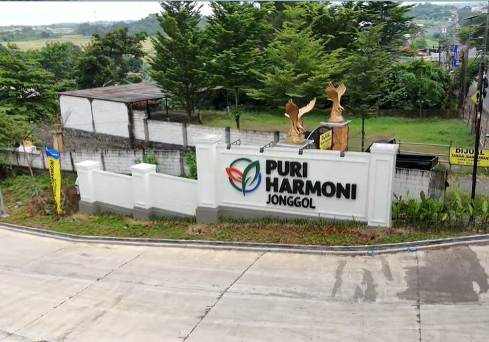 Gate - Puri Harmoni Jonggol