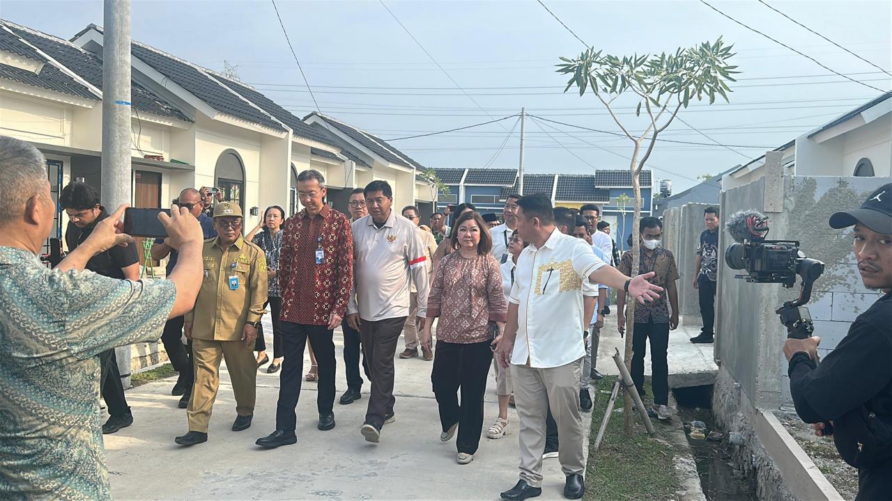 Menteri Maruarar Sirait Kunjungi Rumah Subsidi Vista Land Group